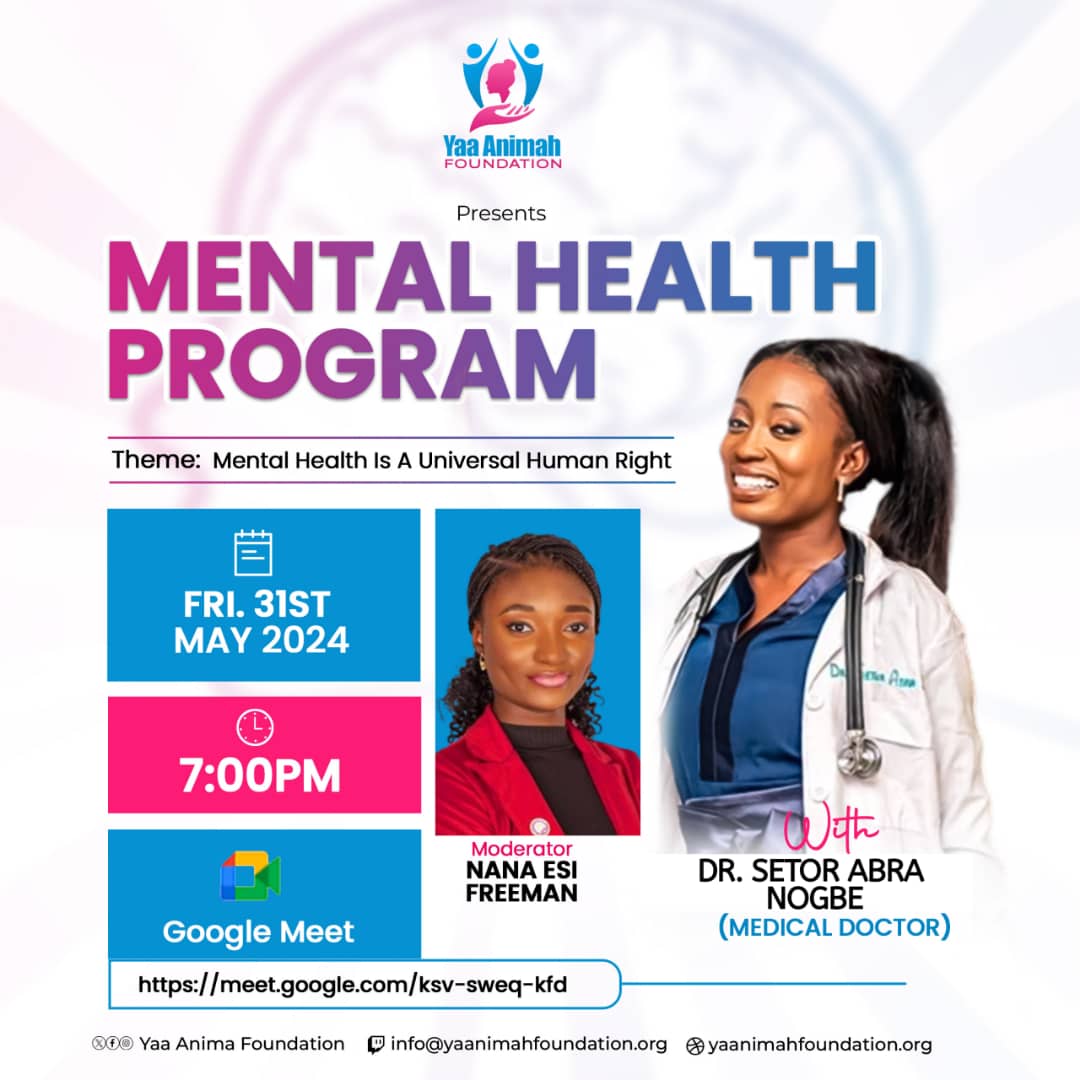 MENTAL HEALTH AWARENESS WEBINAR