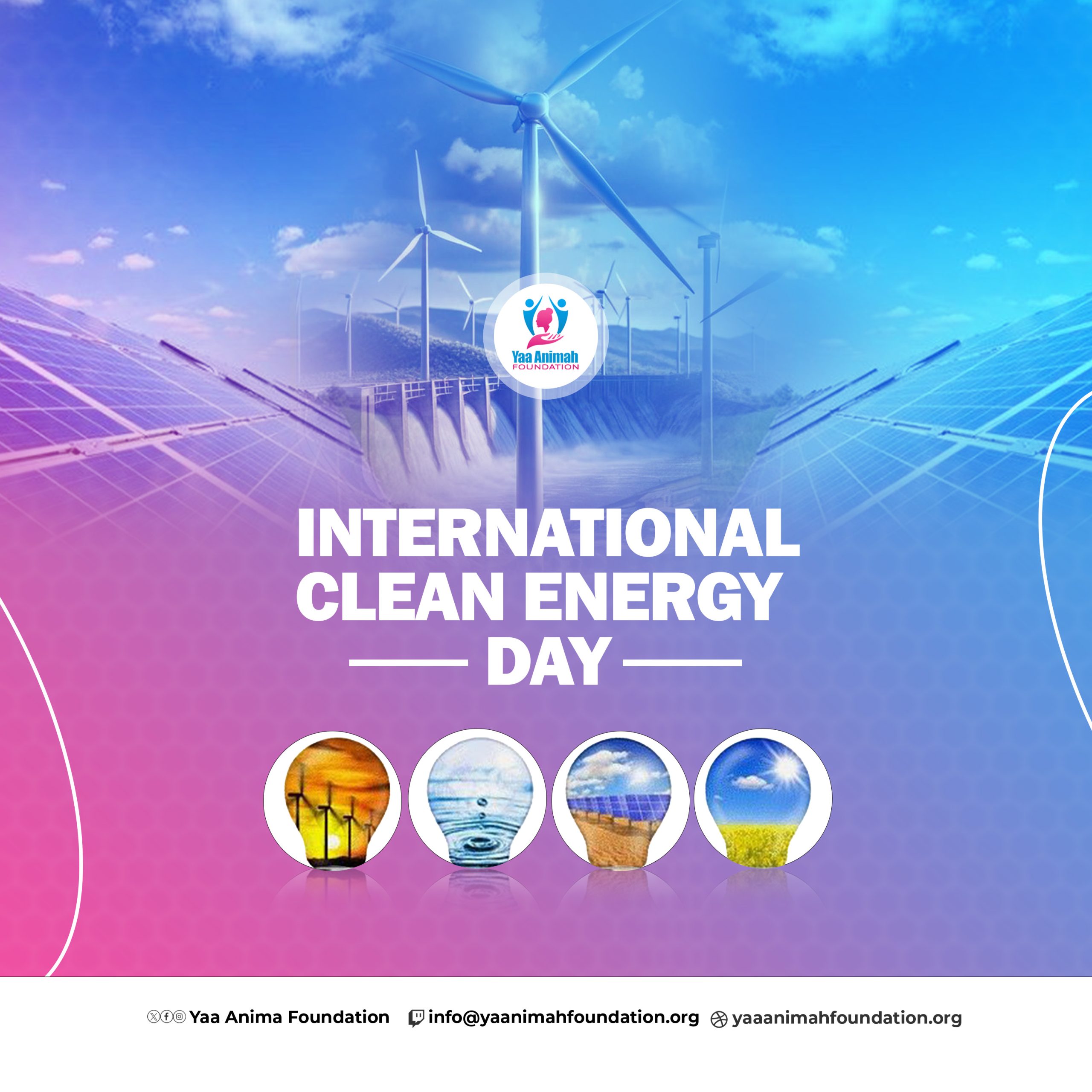 Commemorating International Clean Energy Day 2025: “Clean Energy for People and Planet”