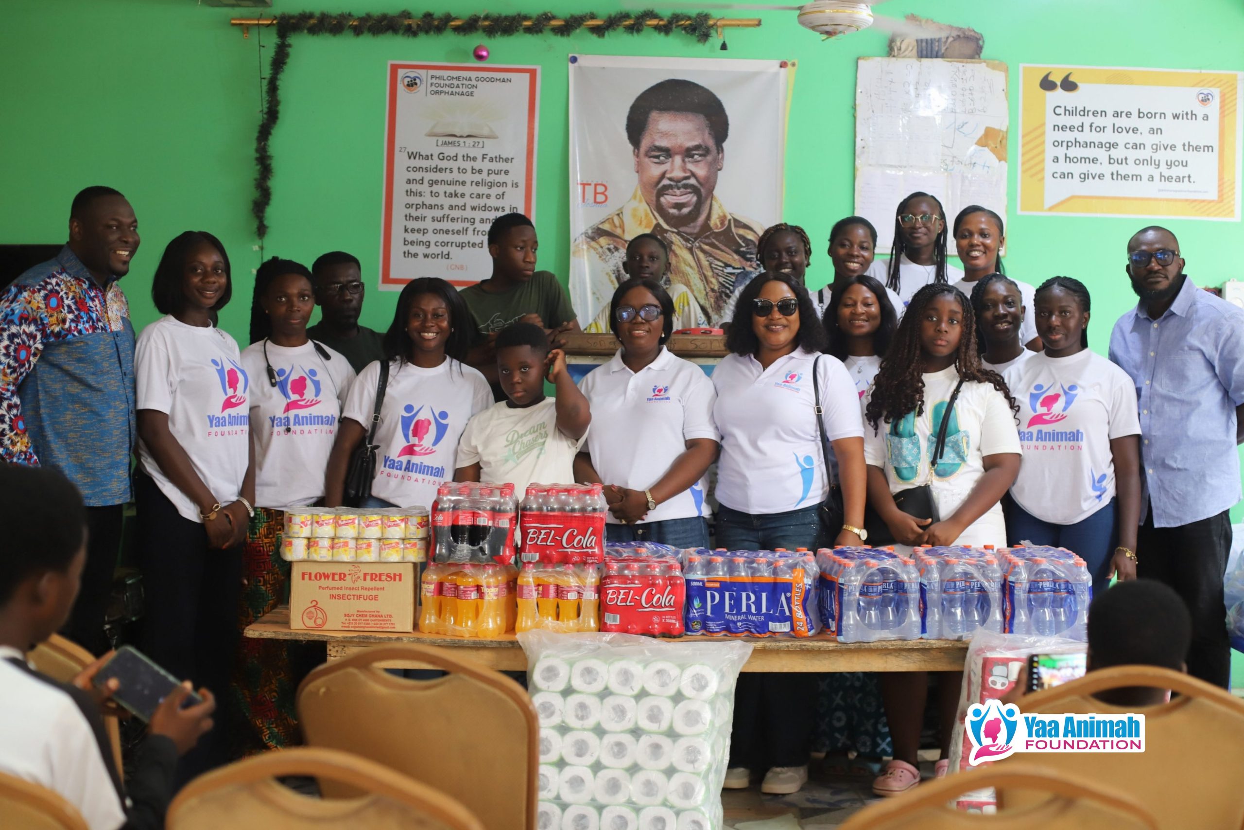 A Birthday of Compassion: YAF Spreads Love at Philomena Goodman  Foundation Orphanage Home